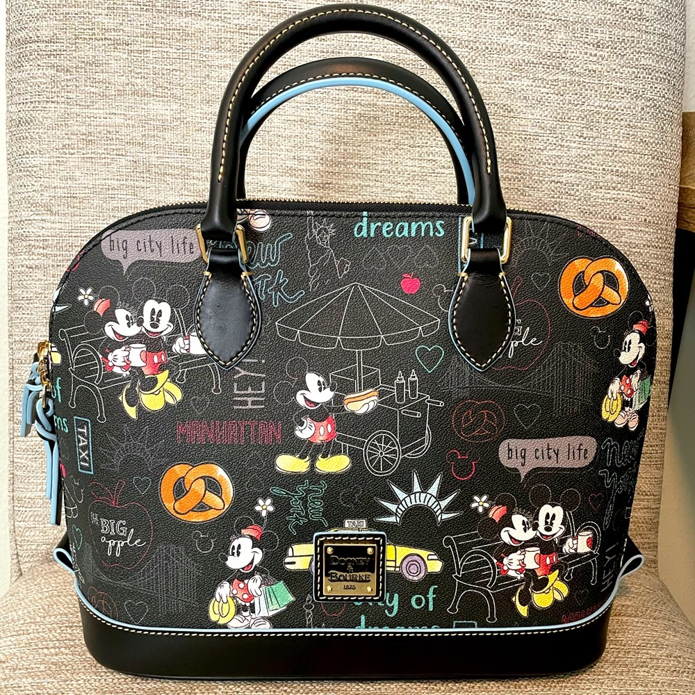 DOONEY AND BOURKE DISNEY NEW YORK SATCHEL!